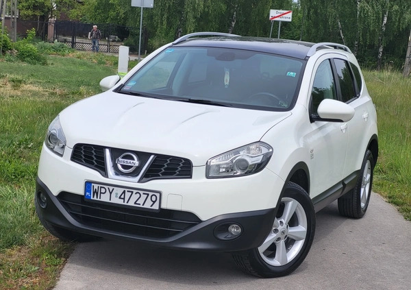 Nissan Qashqai+2 cena 42900 przebieg: 131000, rok produkcji 2013 z Wąbrzeźno małe 781